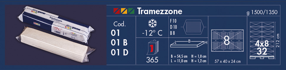 Scheda tecnica tramezzone altino pane venezia